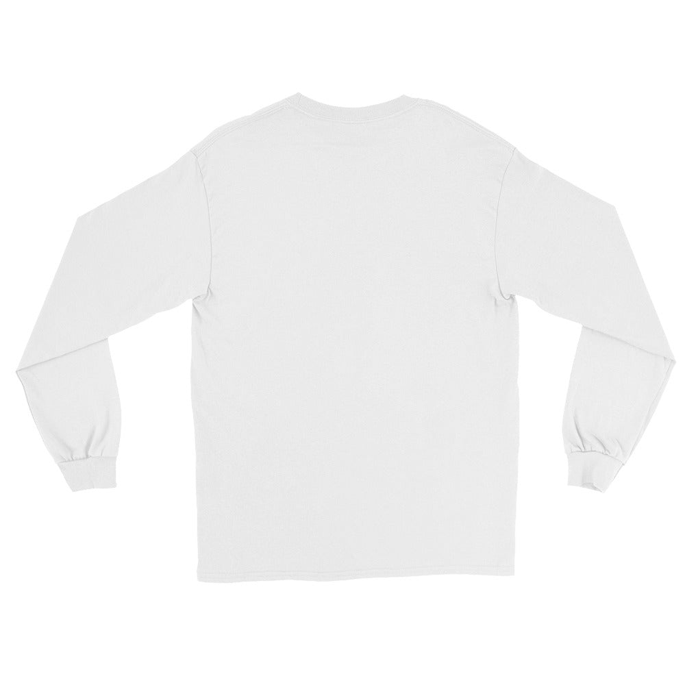 Be Confident White Long Sleeve Shirt